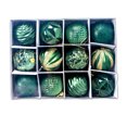 thumbnail image 3 of Advancent Bola colgante de árbol de Navidad de PVC de 12 piezas, adorno colorido reutilizable extraíble, decoración de vacaciones para Kits de decoración para fiestas Verde, 3 of 6
