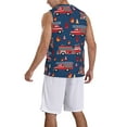 thumbnail image 2 of Sikiie Fire Truck 1 Basketball Jersey Reversible Men's Mesh Athletic Sports Shirts Training Practice S-4XLMedium, 2 of 6