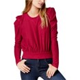 thumbnail image 1 of Suéter recortado Free People para mujer rosa extra pequeño, 1 of 1