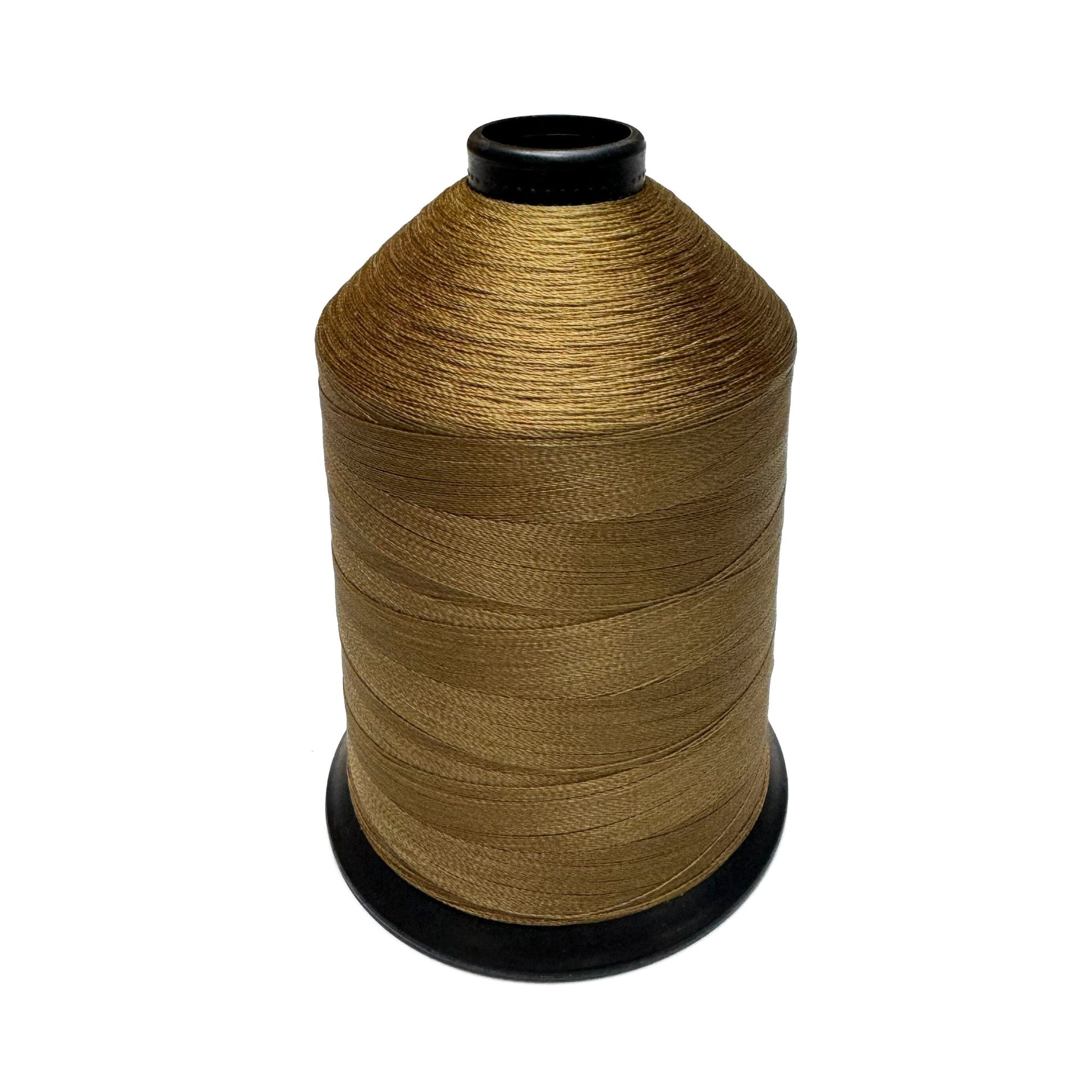 Nylon Thread for Sewing, Beading, Jewelry Making, Leather Crafts - White - Black - Brown - Gray - Light or Heavy Duty