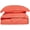 Coral, variant on 300 Thread Count 100% Egyptian Cotton Solid Duvet Cover & Pillow Shams, 2-Piece Duvet Cover Set by Blue Nile Mills