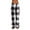 Big Plaid - White, variant on Fleece Pajama Pants for Women Sleepwear PJs (Big Plaid - Pink, 2X)