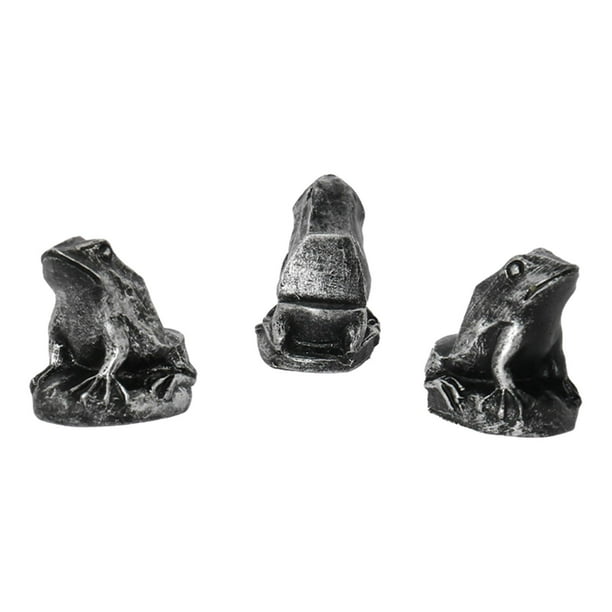 Elevadores de jarrón para plantas, maceta de adorno artístico para patio, pies, figura de Animal, estatua para césped, cubierta del hogar, maceteros Rana 45x43x3cm
