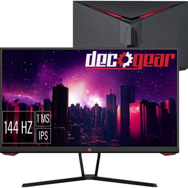 Open Box Deco Gear 25" Gaming Monitor, Fast IPS 1ms (GTG) Panel with 144Hz Refresh Rate, 1920 x 1080 Full HD Resolution -