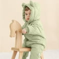 thumbnail image 6 of Dealovy Baby Boys Girls Clothes Newborn Winter Snowsuit Infant Jumpsuit Unisex Romper Outwear Onesie Hoodies Coat, 6 of 6