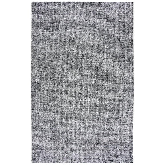 Alora Decor London 12' x 15' Tweed Black/White/Gray/Rust/Blue Area Rug