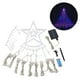 thumbnail image 4 of Luces de cadena solares que caen, cadena colgante, luces de balcón con control remoto, lámpara Vistoso, 4 of 7