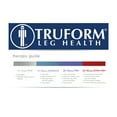 thumbnail image 2 of Truform Sheer Pantyhose: 15-20 mmHg, Black, Queen Plus, 2 of 6