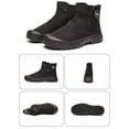 thumbnail image 5 of Mens Ankle Boots Canvas Round Toe Side Zip Boots Thick Cushioned Sole Comfort High‑Top Boots with Sturdy Outsole for Commuting Outdoor Activities, 5 of 9