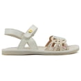 thumbnail image 4 of Sandalia Coqueta Niña Perla Velcro Casual Antiderrapante blanco 13, 4 of 5