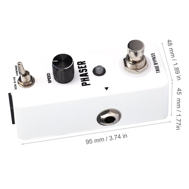 Pedales De Efectos, Mini Pedal De Efectos De Guitarra De 2 Modos Para Tocar