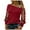 Red, variant on Vedolay Long Sleeve Shirts for Women Long Sleeve Tops Casual Loose Blouses Sweatshirts Black,2XL