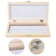 thumbnail image 5 of Pure Solid Wooden Microscope Slide Box, Metal Buckle Prepared Slide Box, For Student Laboratory Teacher School ANGGREK Biological Prepared Slide Case, 5 of 8