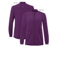 thumbnail image 5 of Adar Addition Scrubs For Women - Zippered Bomber Scrub Jacket, 5 of 7