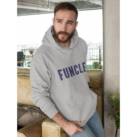 Funcle Slogan Hoodie Men's -GoatDeals Designs