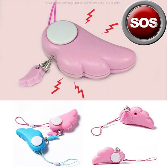 MesaSe Personal Alarm Siren Song, 90dB Self-defence Alarm Key Chain, Safety Personal Protection Device, Suitable for Women, Girls, Children and The Elderly