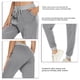 thumbnail image 4 of Pantalones deportivos para mujer con cordón, cómodos, transpirables, bolsillos en la cintura elástica, pantalones de chándal sueltos informales para deportes y correr, gris S, 4 of 4