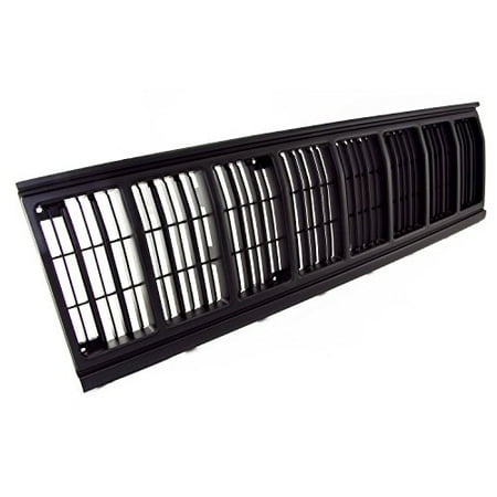 Omix-Ada by RealTruck | 12035.28 | Grille Insert, Black | OE Reference: 55034044 | Compatible with 1991-1992 Jeep Cherokee XJ
