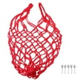 thumbnail image 3 of Mesh Ball Bag Basketball Ball Carry Mesh Storage Multifunctional Basketball Multifunctional Net Bag Holder Red, 3 of 9