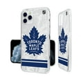 thumbnail image 4 of Toronto Maple Leafs iPhone Stripe Clear Ice Case, 4 of 7