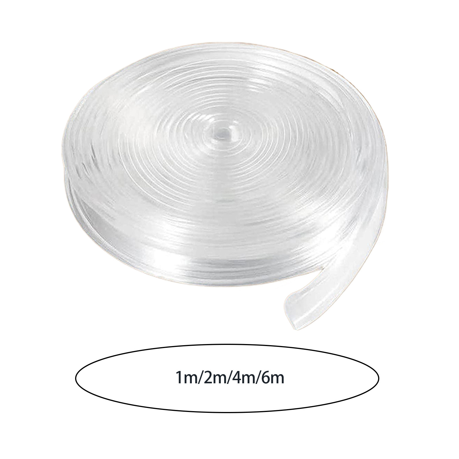 Homeer Bumper Strip Anti-collision Strip Table Corner Protector Transparent Bumper Strip Strong Adhesive Child Protective Strip Home Accessories