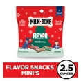 thumbnail image 3 of Milk Bone Mini’s Flavor Snacks Biscuits, Holiday Dog Treats, 2.5 oz Bag, 3 of 13