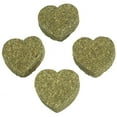 thumbnail image 2 of A&E Cages  Heart Barnyard Nibbles Small Animal Bites Hay Chews - 4 Piece, 2 of 2