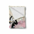 thumbnail image 2 of Modern Soft Flannel Fleece Throw Blanket, Vintage Style Drawn Romantic Danching Couple with Waltz Theme Words, Cozy Plush for Indoor and Outdoor Use, 60" x 80", Multicolor, by Ambesonne, 2 of 6