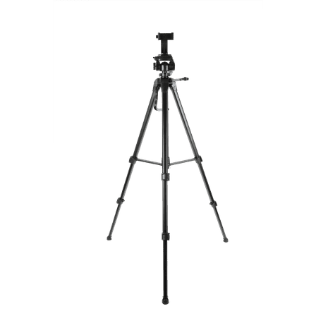 onn 67-inch Tripod with Smartphone Cradle for DSLR Cameras, Smartphones and GoPro Action Cameras
