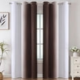 thumbnail image 2 of Cortinas opacas Estelar Textiler Ombre, 107 x 213 cm, 2 paneles, 2 of 9
