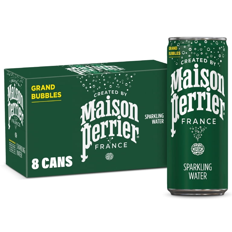 Maison Perrier Ultimate Unflavored Sparkling Water, 11.15 fl oz, 8 Pack photo 1