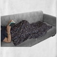 thumbnail image 6 of Under the Sea Soft Flannel Fleece Blanket, Pattern with Watercolor Sea Life Animals Such as Coral Seahorse and Jellyfish, Cozy Plush for Indoor and Outdoor Use, 70" x 90", Multicolor, by Ambesonne, 6 of 6