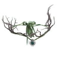 thumbnail image 2 of KIHOUT Woodland Antler Crown Forest Elves Crown Fairys Headband Circlet for Women Girls Renaissance Halloween ,Christmas, Birthday Wedding Accessory, 2 of 8