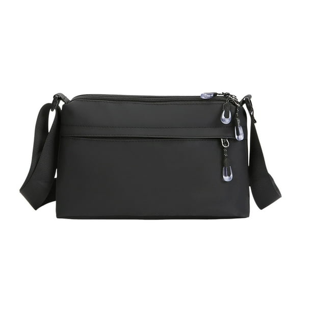 Bolsa Crossbody Pequeña Bolsa Crossbody para Hombres Bolsa de Pecho de Material Impermeable Bolsa de Hombro Casual Deportiva Al Aire Libre Bolsa de Mensajero Pequeña