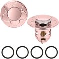 thumbnail image 1 of Tapón de lavabo universal de 2 piezas, tapón de fregadero emergente, filtro de drenaje antibloqueo para baño, cocina, lavabo, fregadero, aplicable al diámetro TUNC Sencillez, 1 of 5