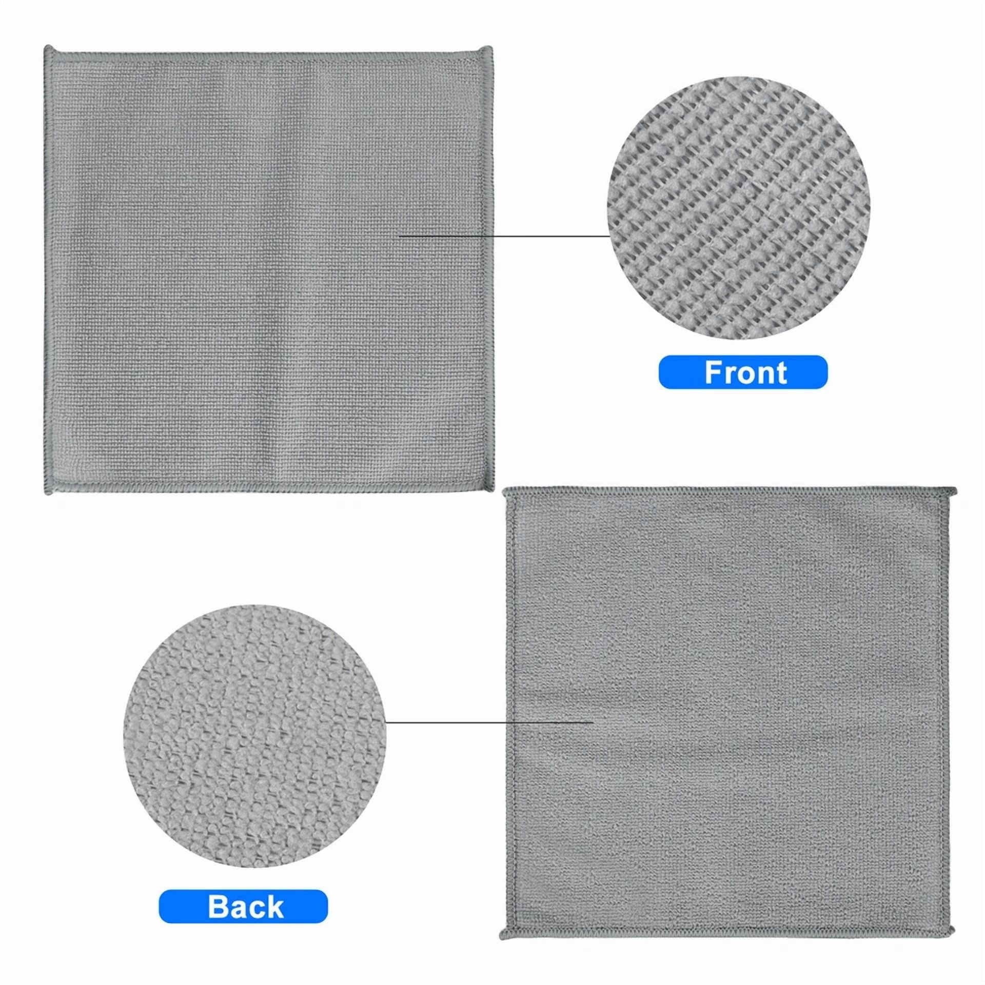KLYNE - 24Pcs Microfiber Cleaning Cloths No-Scratch Rag Car Polishing & Detailing Towel
