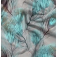 thumbnail image 1 of Soimoi Poly Georgette Fabric Peacock Feather Print Fabric by Yard 42 Inch Wide, 1 of 4