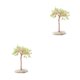 thumbnail image 3 of Cateissary Árboles de dinero de vida artificial anchos para una decoración versátil Fácil de limpiar Árbol de alambre de cobre artificial Type7 NO7, 3 of 6