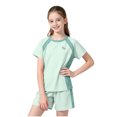 thumbnail image 2 of Rhythmode Girls Boys Two Piece Quick Dry Athletic Set Short Sleeve Crew Neck Shirt Shorts Kids Workout Activewear Outfit, 2 of 9