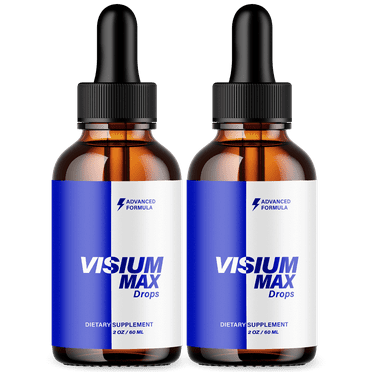 Visium Max Vision Support Drops Advanced Formula Eye Health Supplement 60 Servings