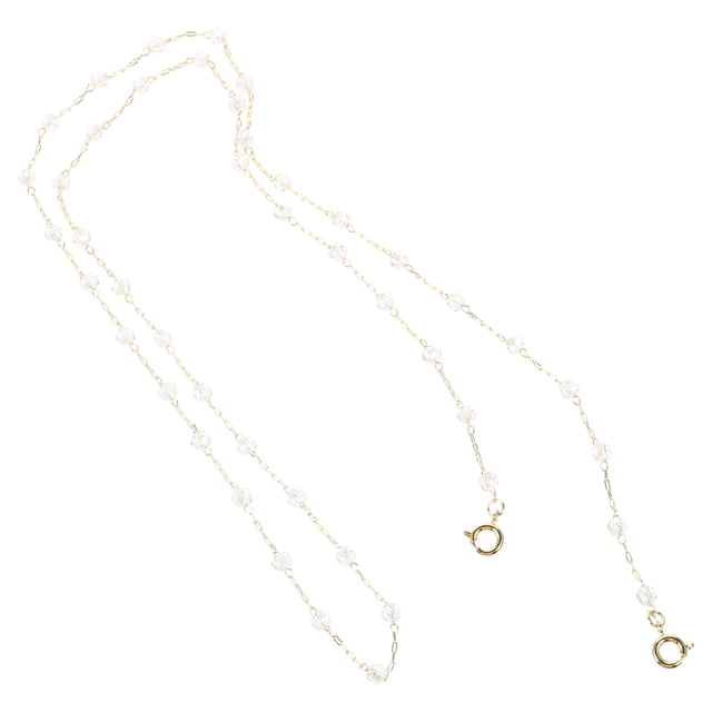 Cadena para mascarilla, collar multifuncional y delicado.