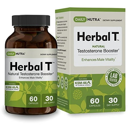 Herbal T testostérone naturelle Booster 60 Capsules