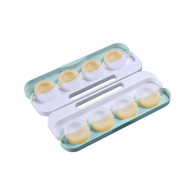 Dumpling Maker Press and Mould for Calzone, Empanada, or Pie with Hygienic Polypropylene Material Handy Kitchen Accessory for Uniform Wrappers and Effortless Folding