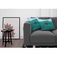 thumbnail image 3 of Ambesonne Teal Throw Pillow Cover 2 Pack, Fishing on Boat Nautical, 24", Blue Teal, 3 of 5