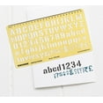 thumbnail image 6 of Traceease Upper & Lower Case Alphabet Lettering Template Drafting Tools English Alphabet Letter Stencils, 6 of 6