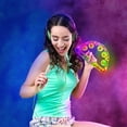 thumbnail image 3 of 2 pack - Clear LED Light up Musical Flashing Tambourine | Halloween Party Supplie, 3 of 4