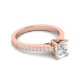 thumbnail image 2 of Bague de Fiançailles 3/4 Ctw Diamond en Or Rose 10 K, 2 of 2