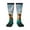 2 Black-1, variant on Underwater Swimming Duck Print Thigh High Socks Extra Long Stretchy Sock Women Over Knee High Opaque Stocking Daily Wear