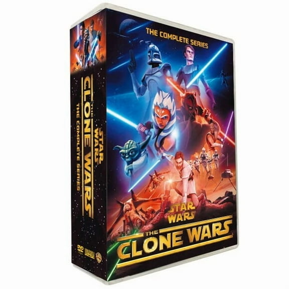StarWars: The Clone Wars – The Ultimate DVD Series Collection (25 Discs)