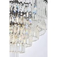 thumbnail image 6 of Urban Classic Sydney 33-Light Metal Royal Cut Chandelier in Matte Black, 6 of 9